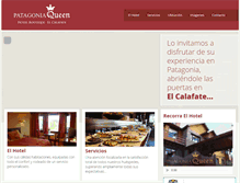 Tablet Screenshot of patagoniaqueen.com